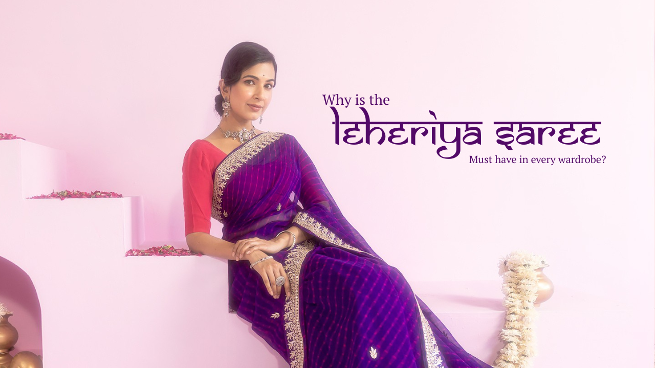 Why is the Leheriya Saree a Must-Have in Every Wardrobe?