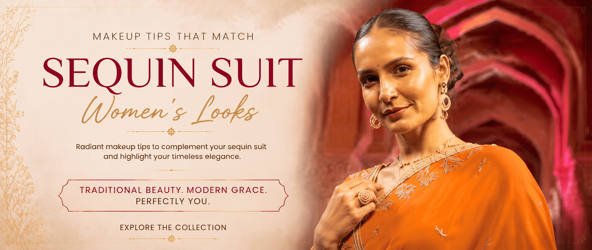 Makeup Tips That Match Sequin Suit Women's Looks