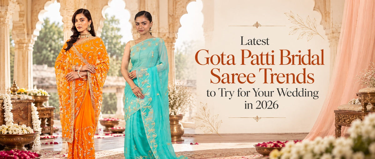 Gota Patti Bridal Saree