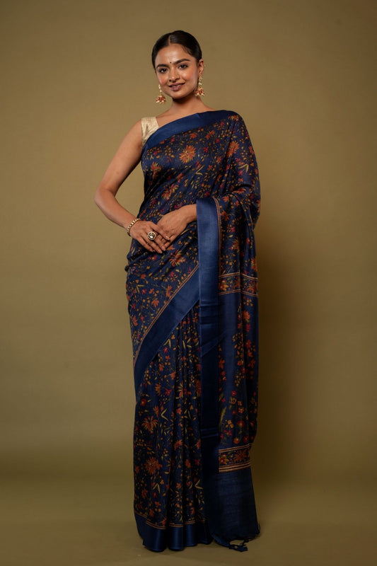 Tussar Silk Saree