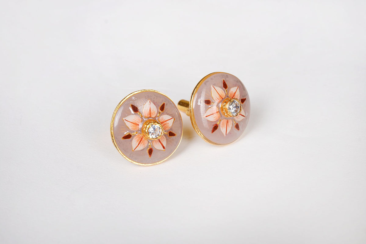 Enamel Butta Cufflinks