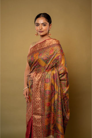 Tussar Silk Saree