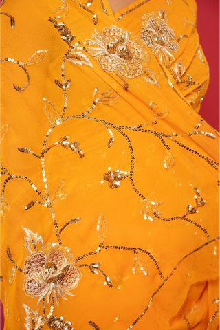 Basant Pure Chiffon Saree