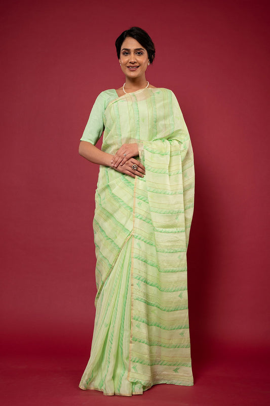 Viscose Chiffon All Over Work Saree