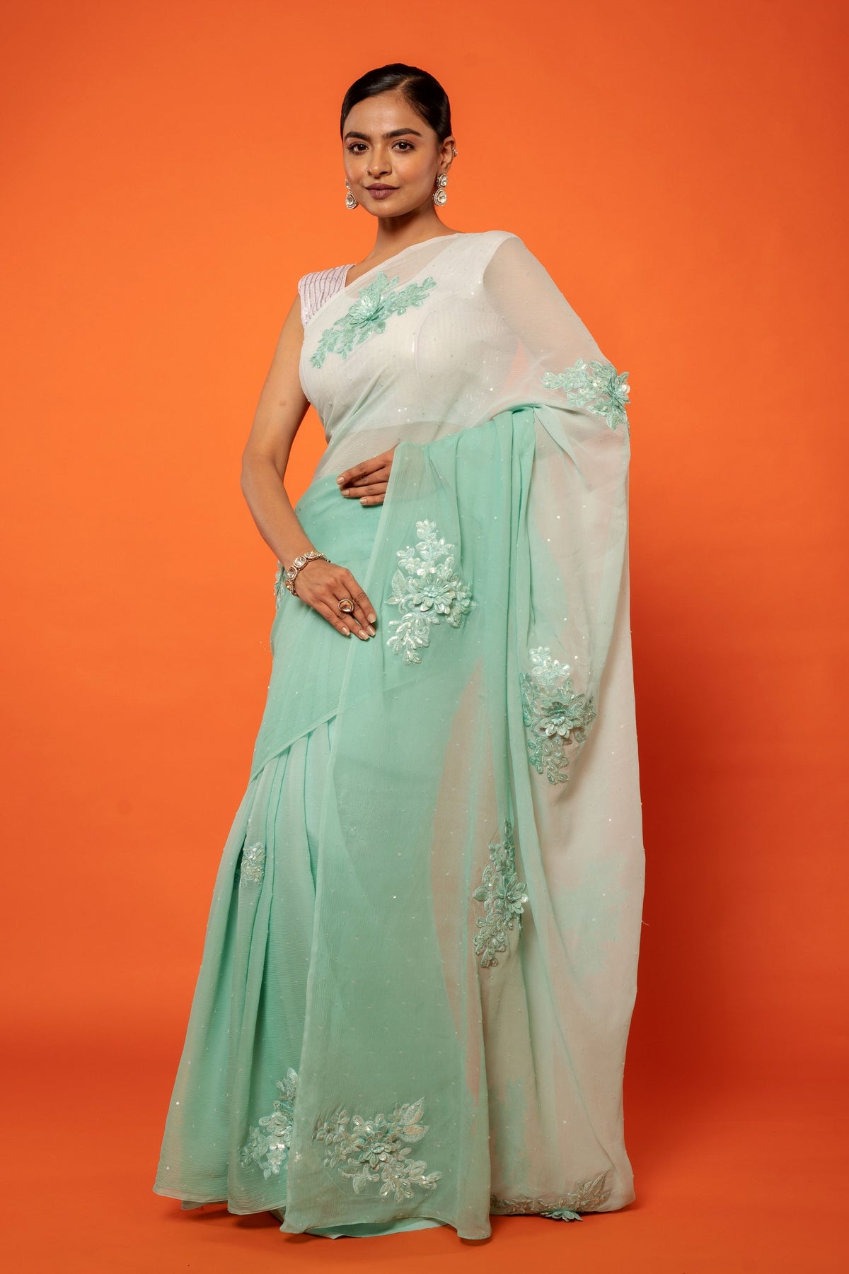 Pure Chiffon Saree