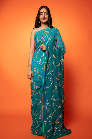 Pure Chiffon Saree