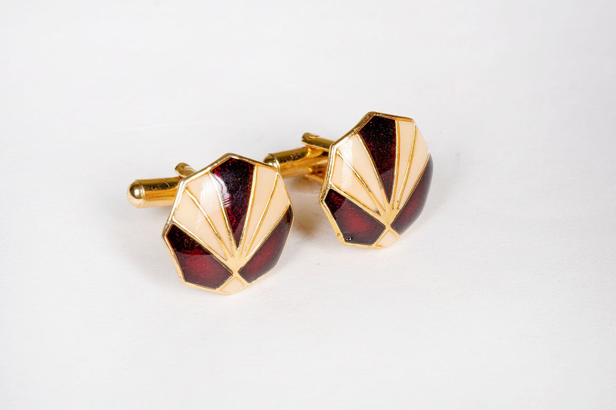 Enamel Radient Cufflinks