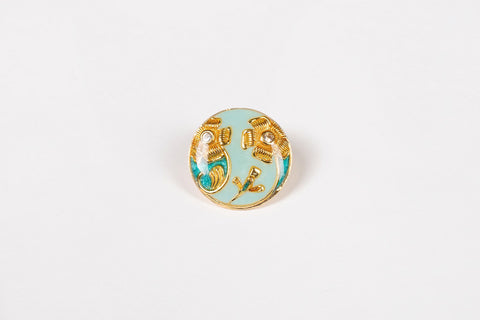 Enamel Nargis Buttons