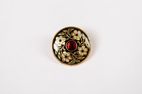 Enamel Guldasta Buttons