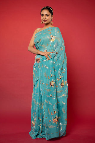 Indra Pure Chiffon Saree