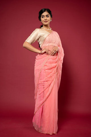 Viscose Chiffon Kardhana Saree