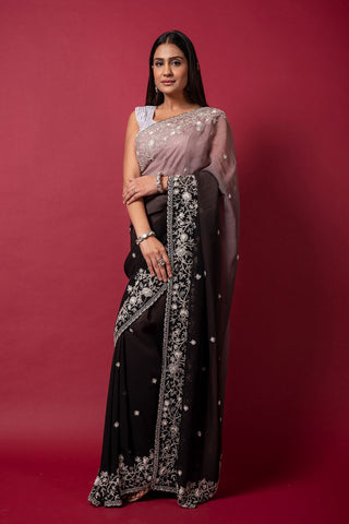 Cocktail Vanilla Saree