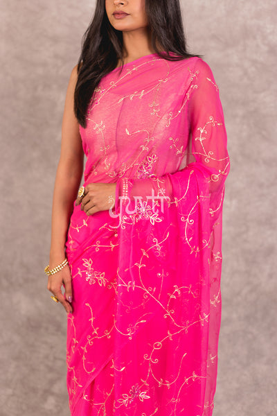 Tashi Chiffon Saree