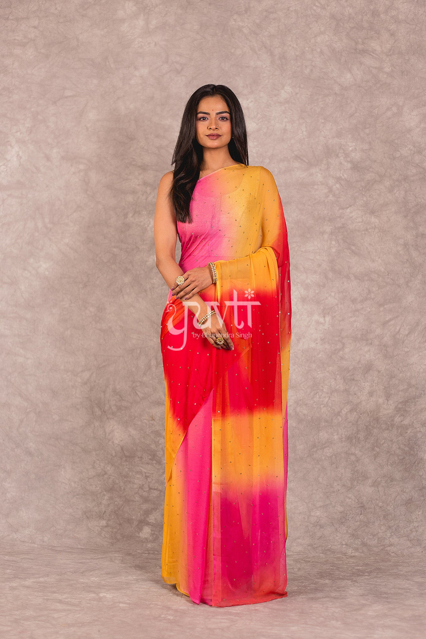 Ezzah Chiffon Saree