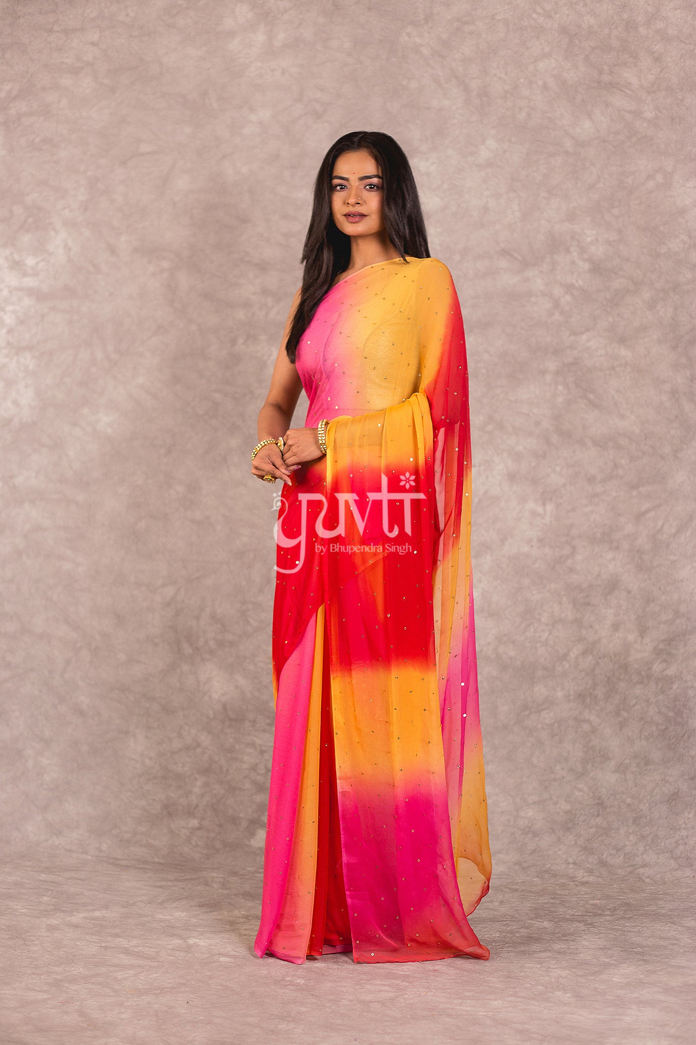 Ezzah Chiffon Saree