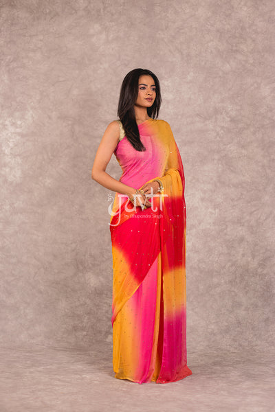 Ezzah Chiffon Saree