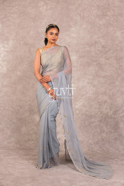 Aorhi Chiffon Saree