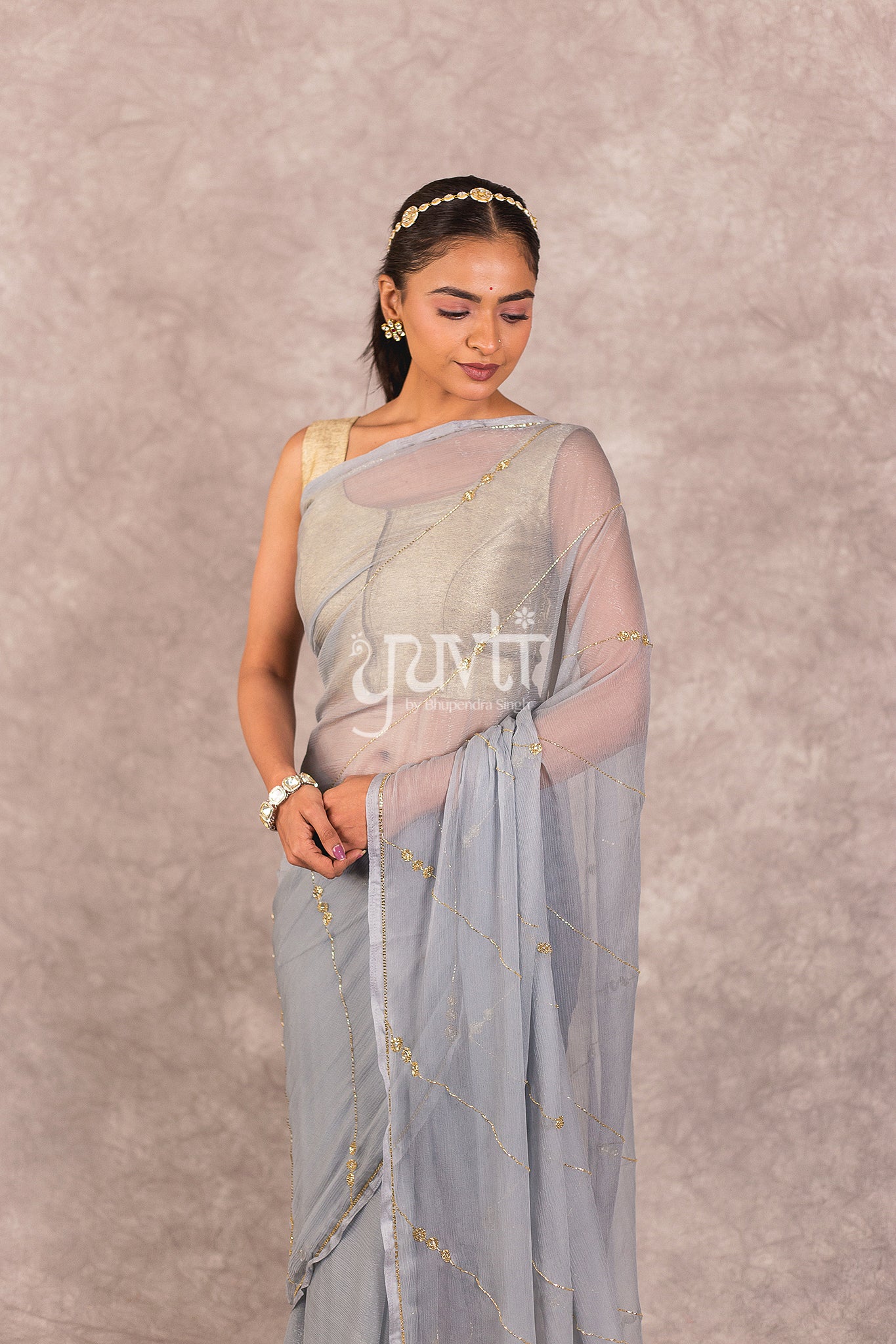 Aorhi Chiffon Saree