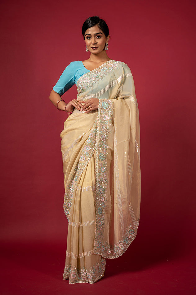 Cocktail Buttermilk 052 Saree