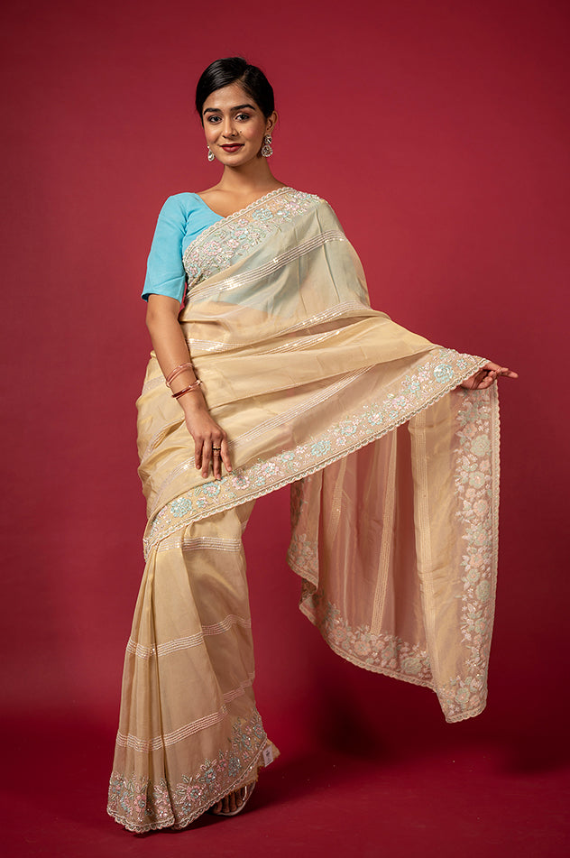 Cocktail Buttermilk 052 Saree